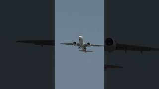Zurich Airport Helvetic Airways airplane Embraer E190-E2 HB-AZD taking off on spring day.