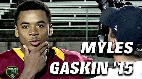 Myles Gaskins '15 : O'Dea High (Seattle , WA) Game...