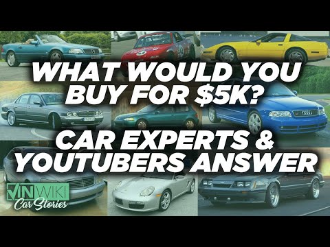 What's the coolest car you can buy for $5k?