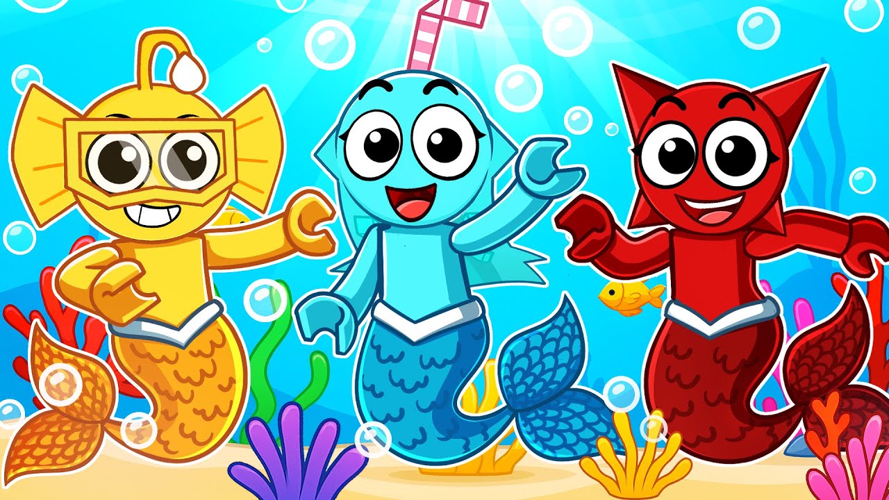 Having a MERMAID FAMILY In Roblox