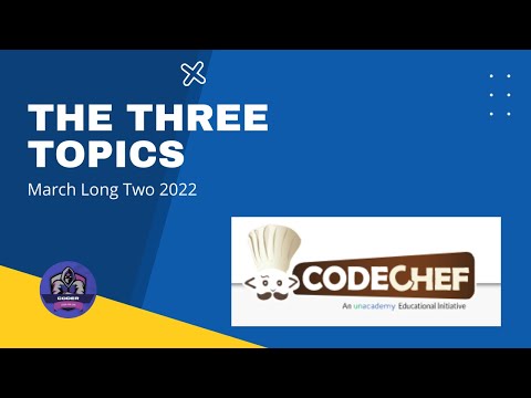 The Three Topics Problem Code: THREETOPICS | CodeChef Solution | Python3