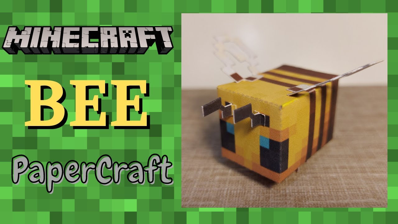 DIY Minecraft Wolf From Scratch