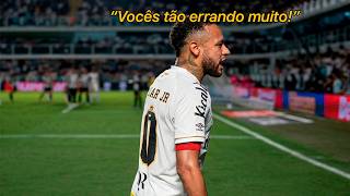 Leitura labial do Santos de Neymar, Gabigol e Cuca x Atlético-MG