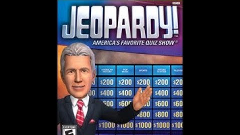 XBox 360 Jeopardy! ORIGINAL RUN Game #1 (Part 2)