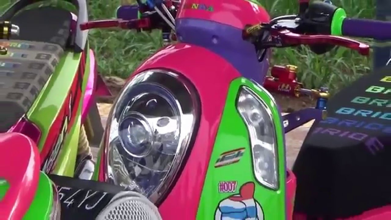 Honda Scoopy Thailand Look Style YouTube