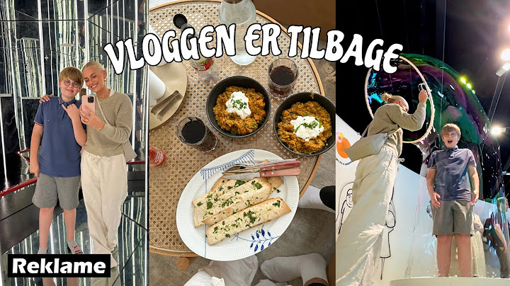 VLOG: En super hyggelig dag med min lillebror