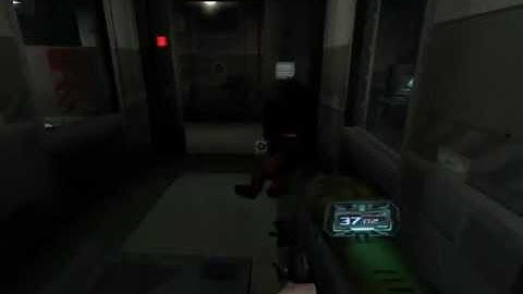 Doom 3 Walkthrough part 4-Leaving the infirmary/Heading to Apha Labs