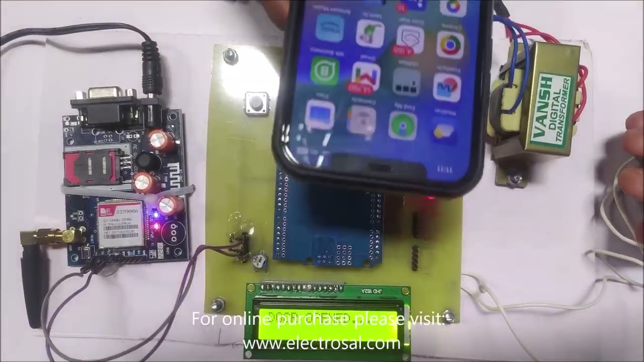 SECURITY SYSTEM USING ARDUINO OVER GSM // Engineering /electronic/diploma /electrical