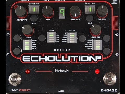 Pigtronix Echolution 2 Deluxe Delay