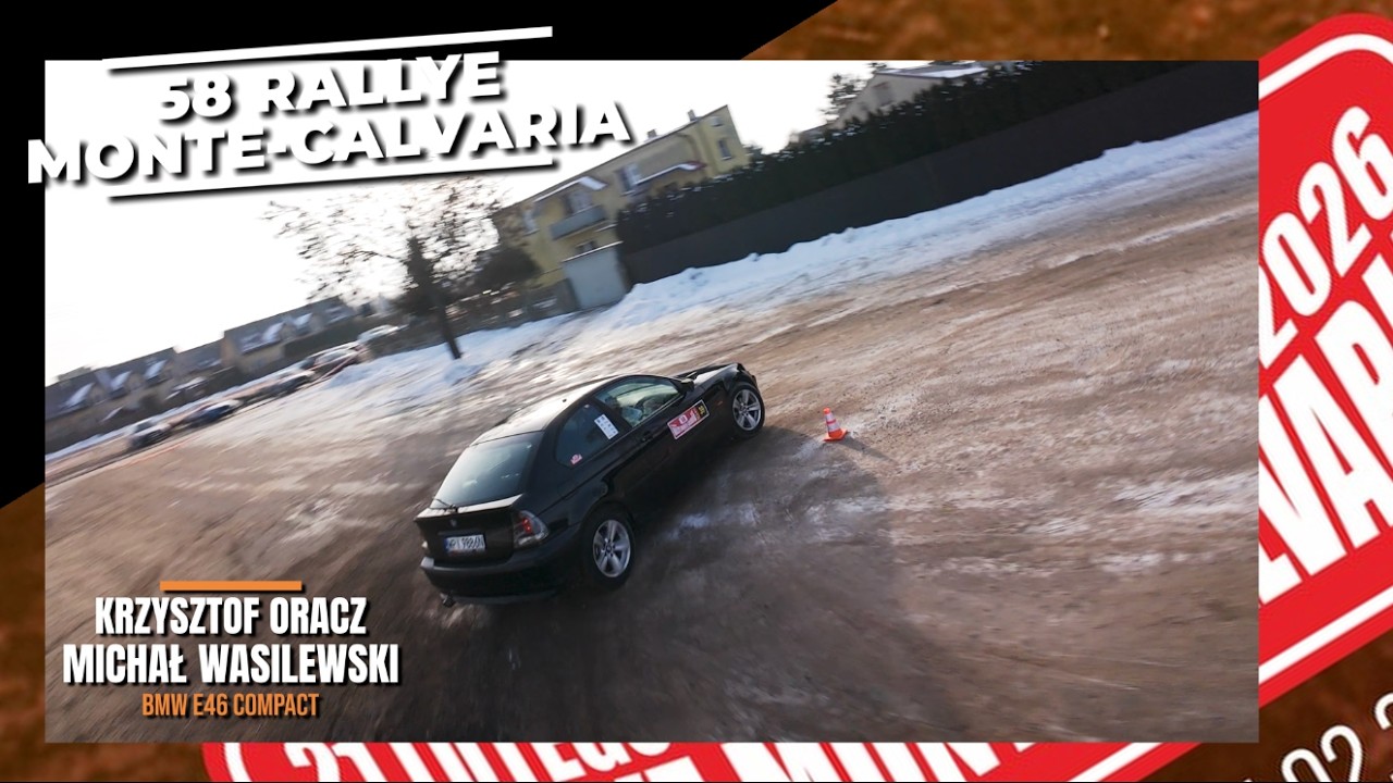 Oracz/Wasilewski - BMW E36 Compact - 58 Rallye Monte-Calvaria 2026