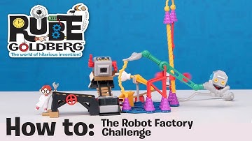 Spin Master | How To: The Robot Factory Challenge - Rube Goldberg
