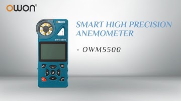 Multifunctional smart anemometer--owon new launch