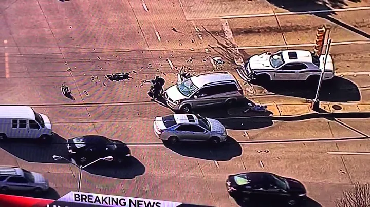 Woman In Minivan Stops High Speed Chase in Dallas ...