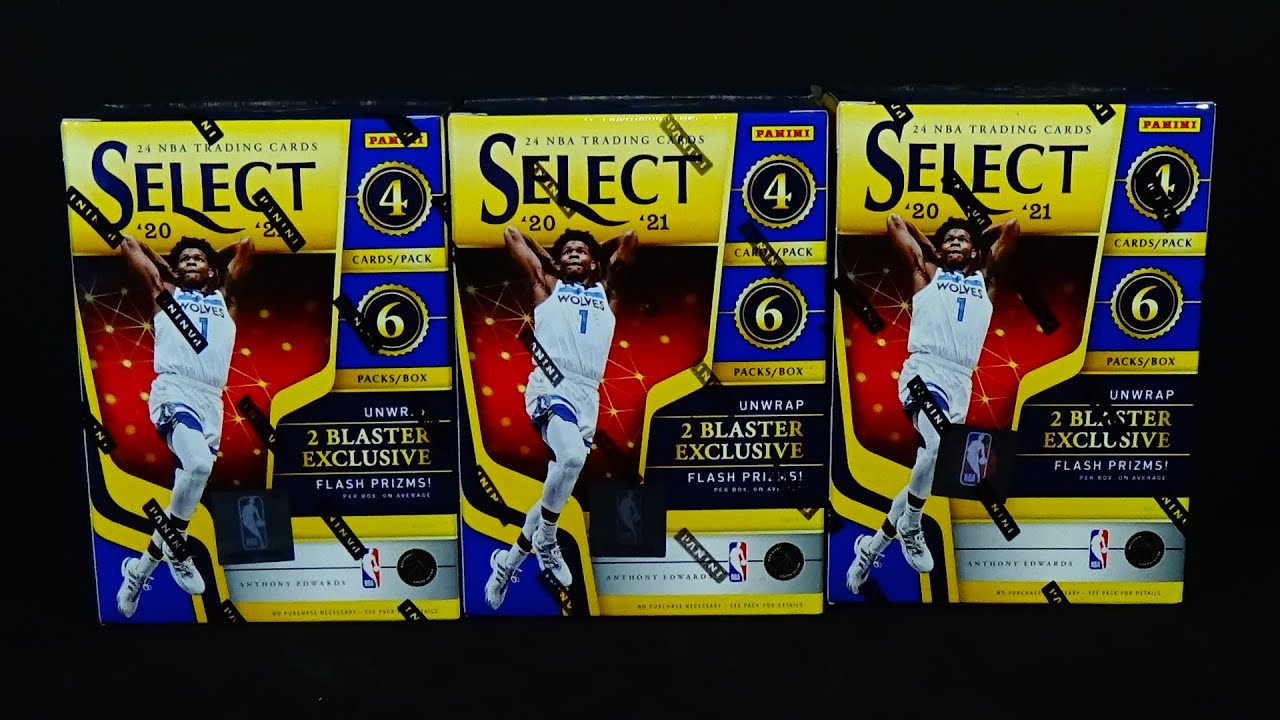 2020-2021 Panini Select Basketball 3 Blaster Box Break! MONSTER 