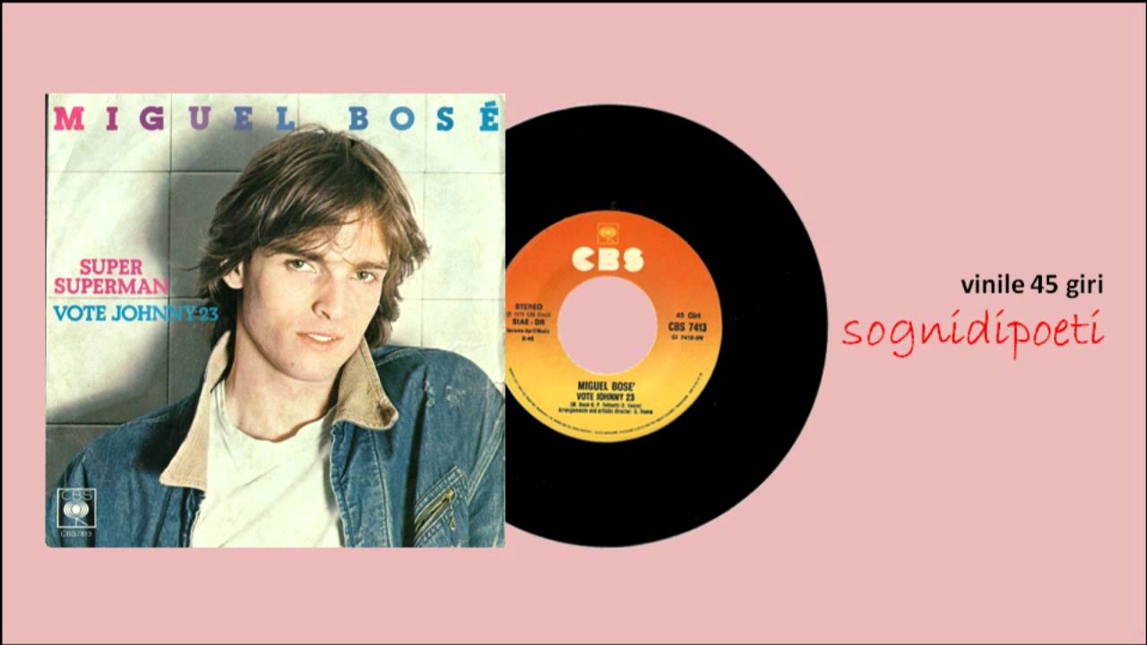 Letra De Vote Johnny 23 De Miguel Bose Good time, vote for that. coveralia