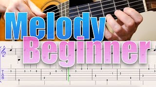 DIVERTISSEMENT - Melody for Begginers #tutoguitar