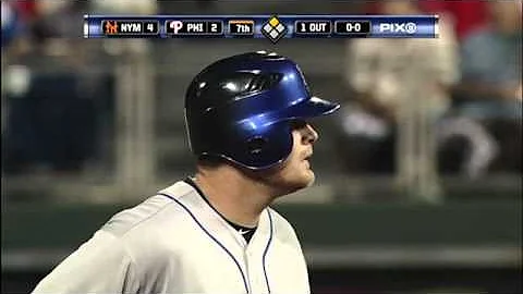 2010/09/25 Duda's bases-clearing double