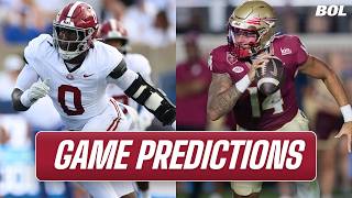 Alabama vs. Florida State: FINAL PREDICTIONS & Score Picks