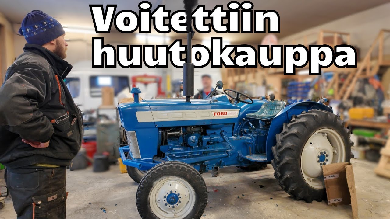 Riskillä huutokaupasta käyntivikainen Ford 2000