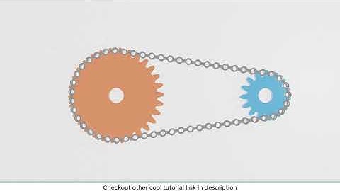 Chain Animation in blender