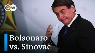 Bolsonaro Rechaza La Vacuna China Sinovac