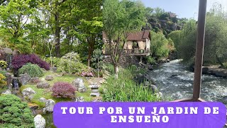 Tour por El JARDÍN MÁS HERMOSO que he visto; ! Es un SUEÑO 😍😍😍🌴🫶#plants #garden #nature