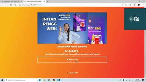 Membuat Toko Online dengan Instanlink tanpa Hosting...