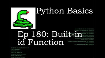 Python Basics Id Function