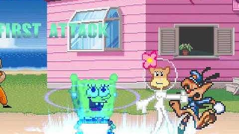 MUGEN Request: Spongebob V2 Vs Bonkers