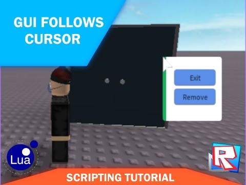 Roblox Scripting Tutorial Mouse Following Gui Youtube - roblox scripting tutorial moving objects with mouse