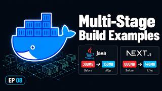 Multi-Stage Docker Builds: Java & Next.js Examples | 600MB → 140MB