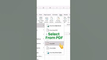 Easily import data from PDF to Excel using this shortcut🚀 #ExcelTips #excelsolutions #excel