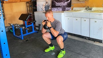 How to Goblet Squat in 2 minutes or less