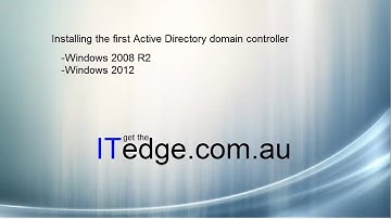 Installing your first Windows 2008R2 and 2012 Domain Controller ( GUI and Powershell )