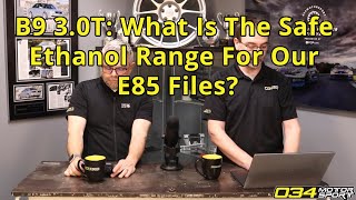 Famous B9 3.0T: What Is The Safe Ethanol Range For Our E85 Files? | 034Motorsport FAQ Net Worth