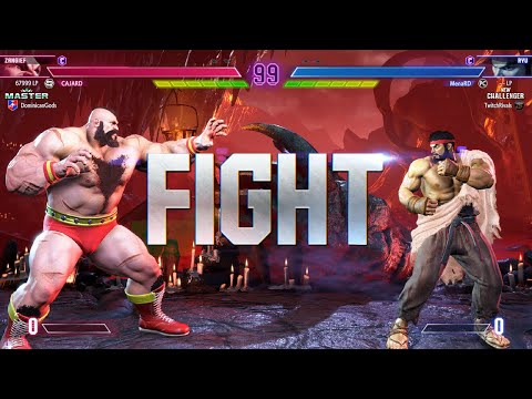 Street Fighter 6 🔥 CAJARD (Zangief) Vs MenaRD (Ryu) 🔥 SF6 high Level Match's!