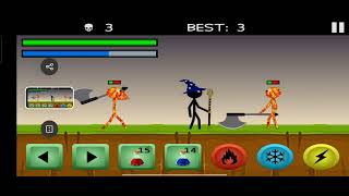Stickman Wizard, Hack Game Play screenshot 1