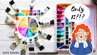 Create A Limited Watercolor Palette That You LOVE