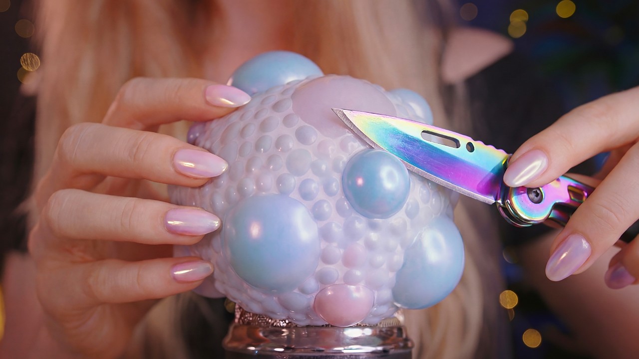 ASMR Sleep Aid ~ Stress Relieving Sounds For Sleep (ASMR No Talking)