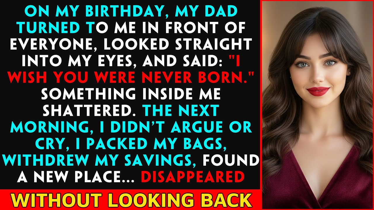 At My Birthday, My Dad Said 