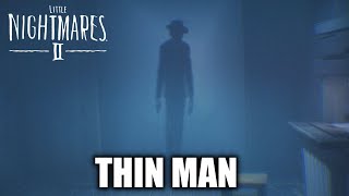 Little Nightmares 2 - All Thin Man Scenes - Thin Man Full Boss Fight (PS5)
