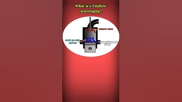 What is a Uniflow scavenging?