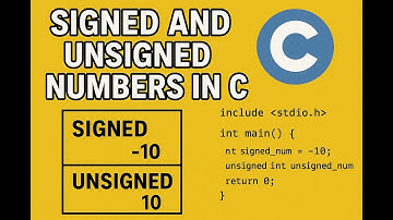 Lec_03-“Signed vs Unsigned Numbers in C 🔍 | In-Depth Explanation with Examples”|##SignedVsUnsigned