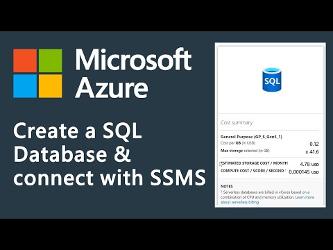 वीडियो: Azure SQL सर्वर के किस संस्करण का उपयोग करता है?