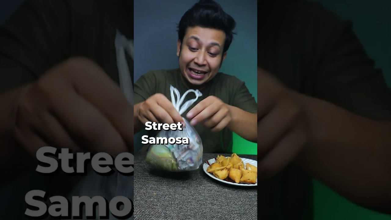 Samosa Comparison | Haldiram Ka Samosa Vs Street Ka Samosa | Food Comparison