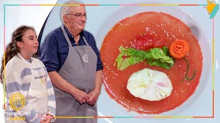 Este es el plato que ha preparado Inés y su abuelo | MasterChef Junior 10