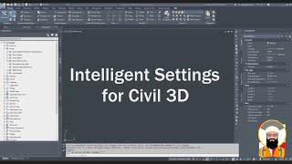 Surveying: Intelligent Settings for Civil 3D