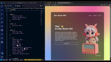 Dev Room 404 - Build a Stunning Responsive Homepage with Modern HTML & CSS - Silent Coding
