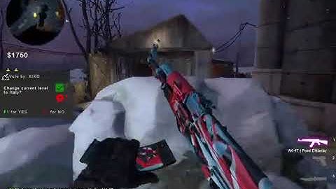 CS:GO casuals 1vs4 clutch hostage rescue map militia