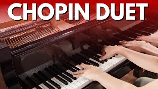 Chopin "Revolutionary" Etude Op. 10 No. 12 | 4 Hands Piano Arrangement